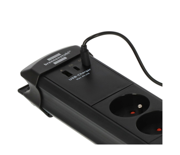 BRENNENSTUHL LISTWA ZASILAJĄCA "PREMIUM-LINE" 4 GN 3M 2XUSB-C PD 65W USB 230271 - 1326711 - zdjęcie 2